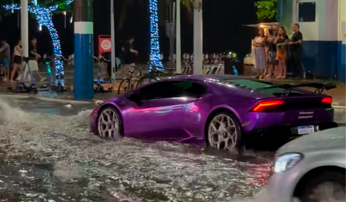 Chuvas alagam Balneário Camboriú; Defesa Civil de SC emite alerta