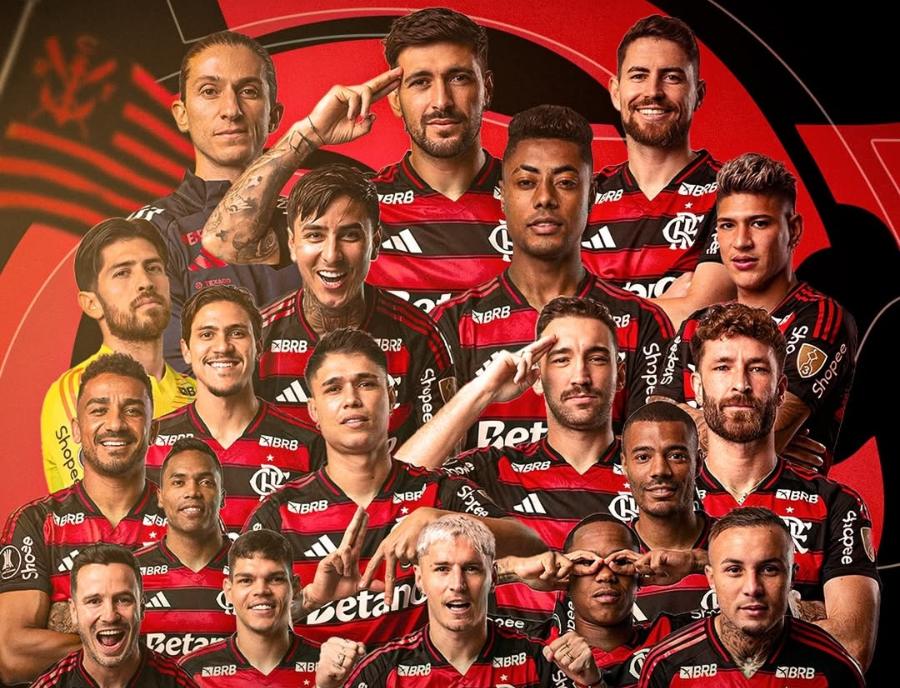 Reprodução/Instagram @flamengo