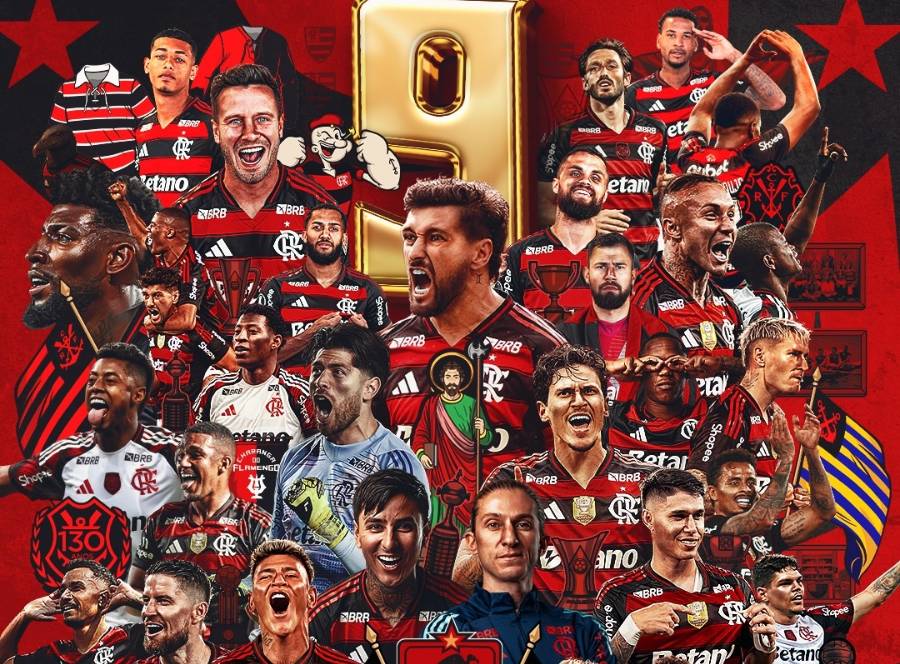 Reprodução/Instagram @flamengo