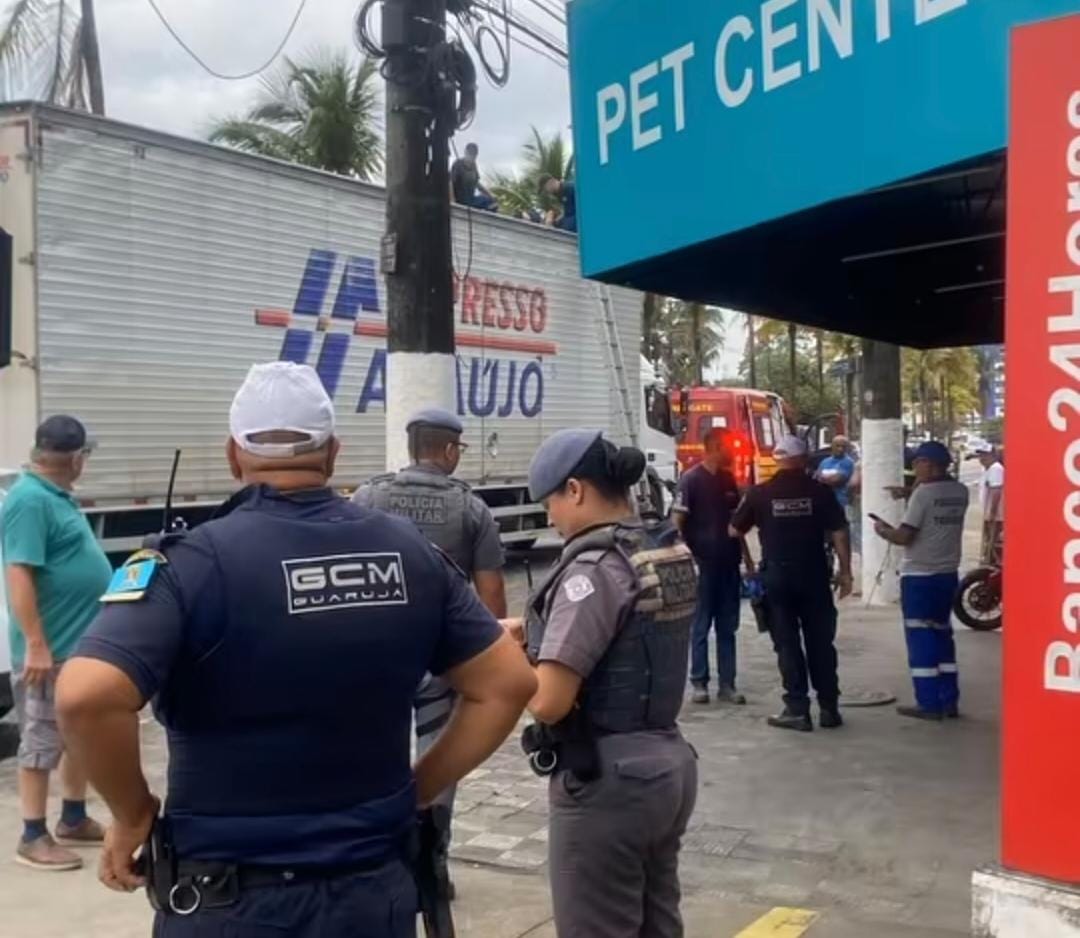 Reprodução/Instagram @guaruja.news.tv