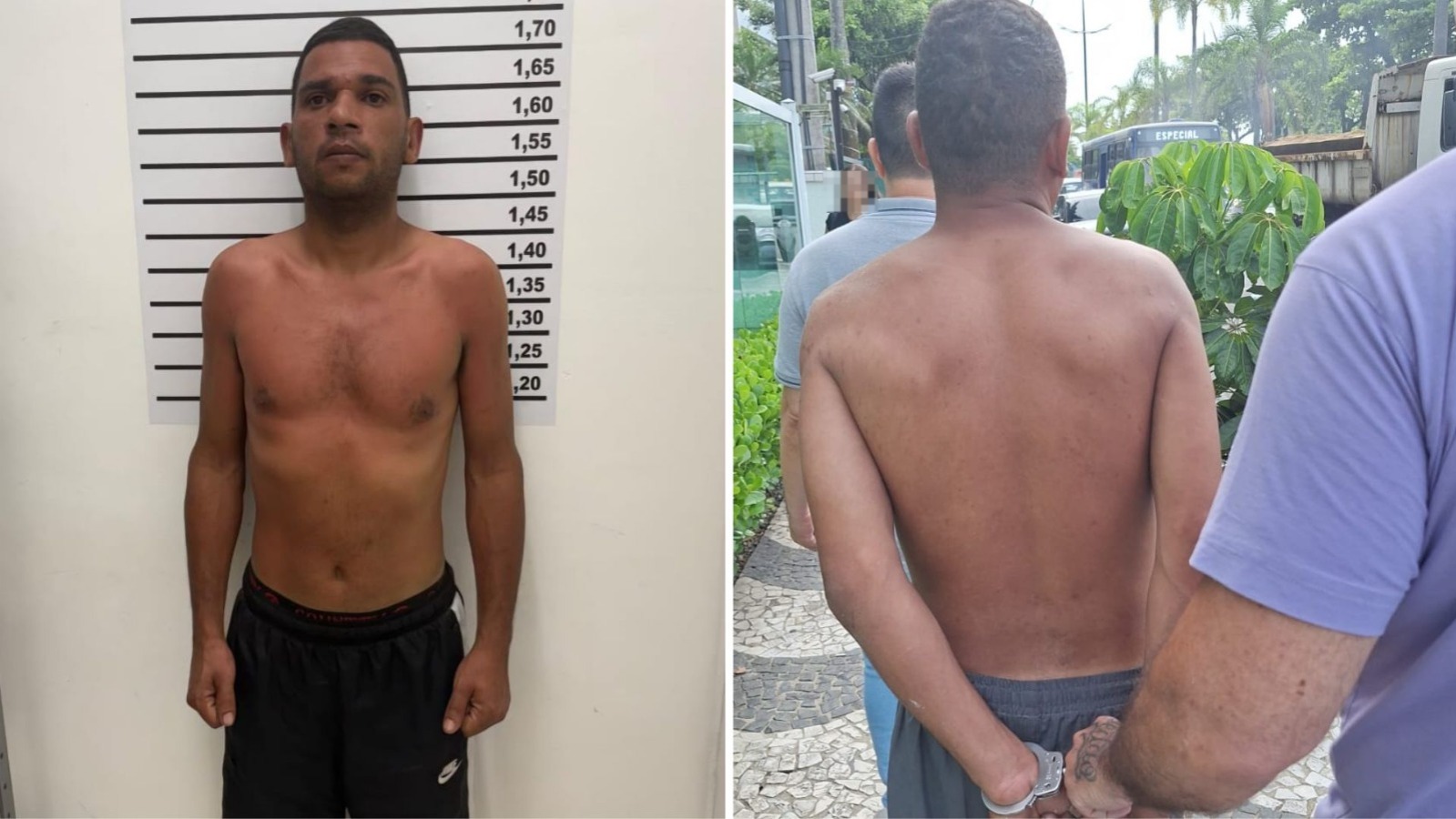 Acusado de tentar matar a ex é preso enquanto trabalhava em barraca de praia em Santos