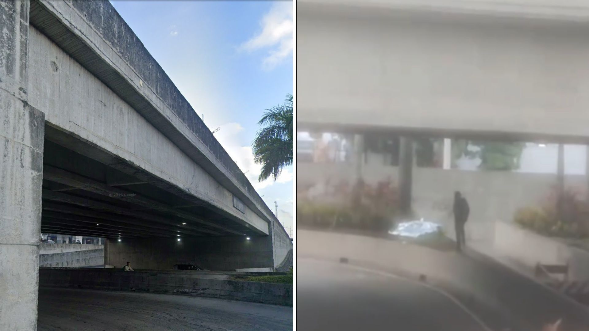 Colisão contra mureta mata motociclista em viaduto de Praia Grande