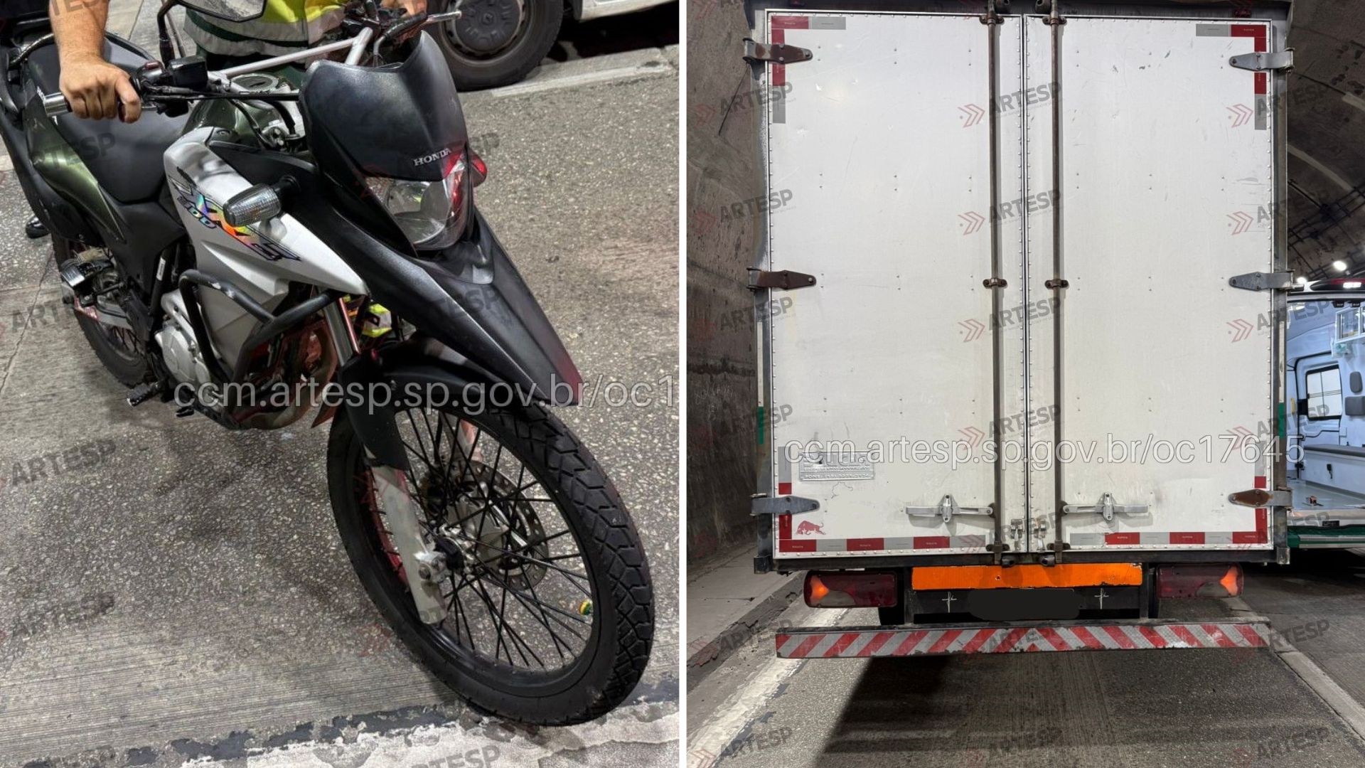 Garupa de moto morre após colisão traseira e atropelamento por ônibus na Imigrantes