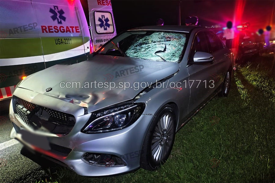 Homem em situação de rua morre após ser atropelado por veículos na Imigrantes