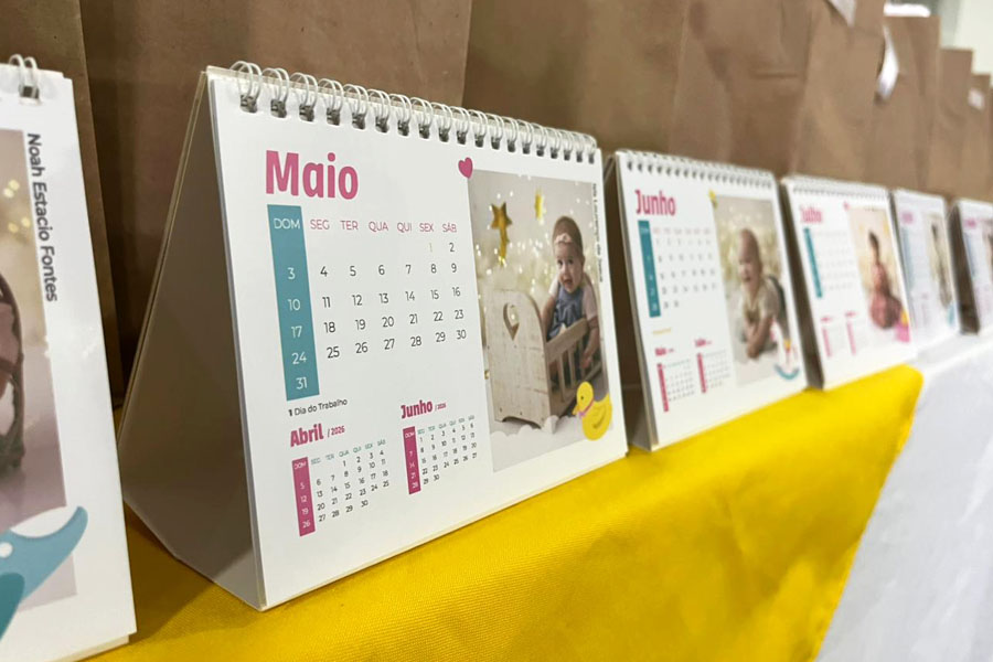 São Vicente lança oficialmente Calendário do Bebê 2026