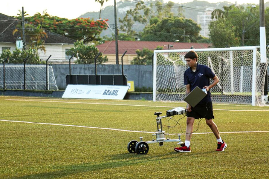 Santos instala grama sintética de padrão internacional no CT Rei Pelé