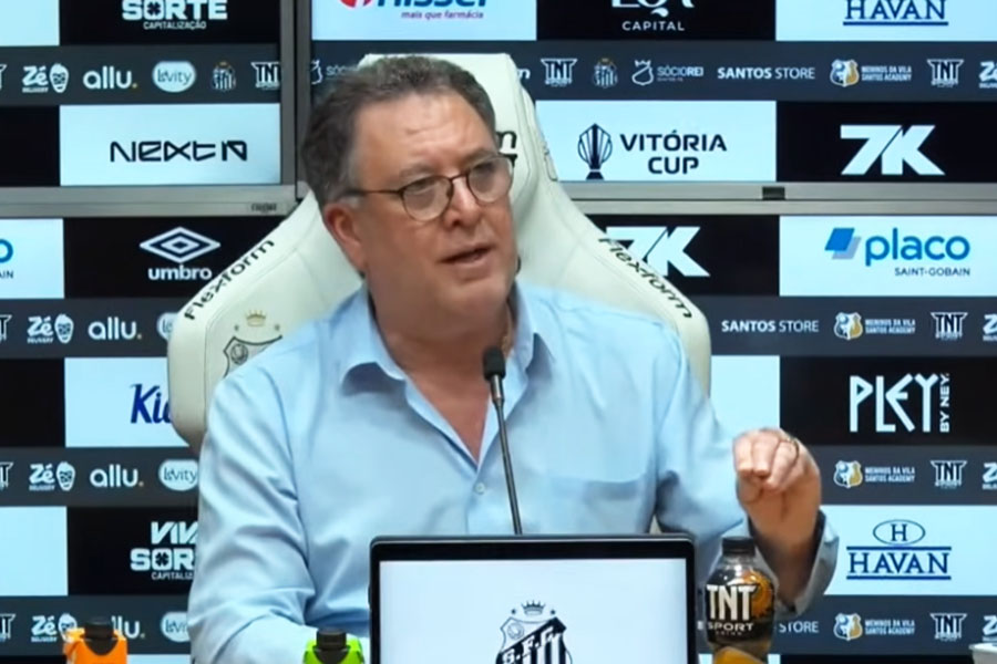 Marcelo Teixeira diz que Santos e Neymar devem discutir renovação nesta semana