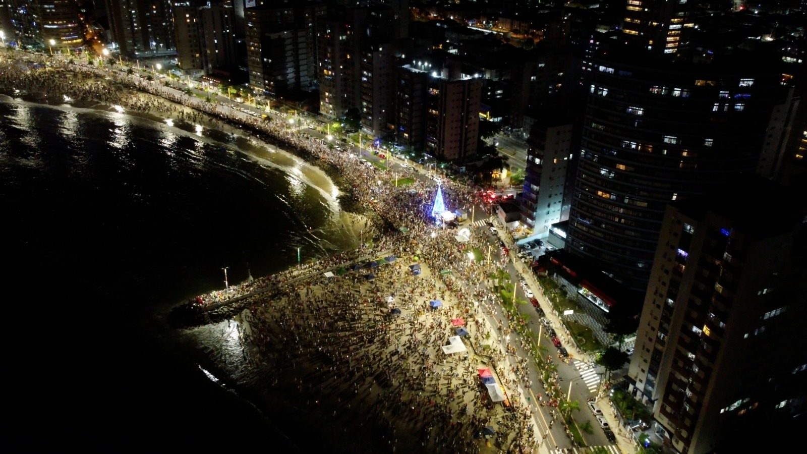 São Vicente terá esquema especial de trânsito na orla durante o Réveillon; veja os bloqueios