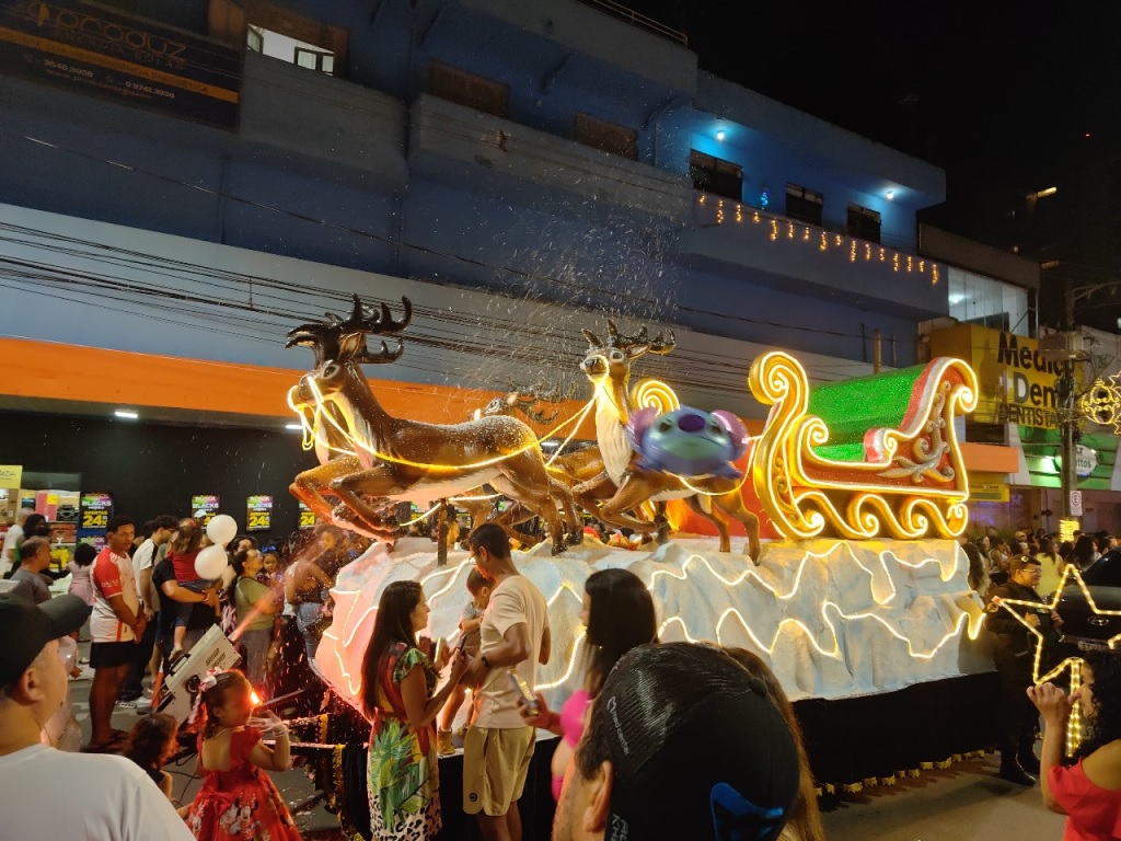 Parada de Natal promete encantar Mongaguá nesta sexta