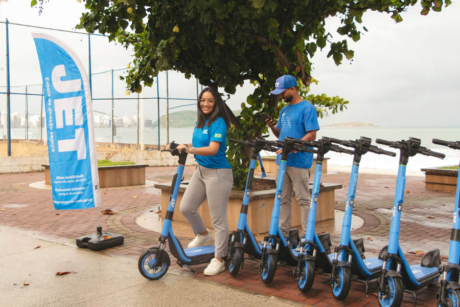 Mongaguá conta com serviço de compartilhamento de veículos elétricos