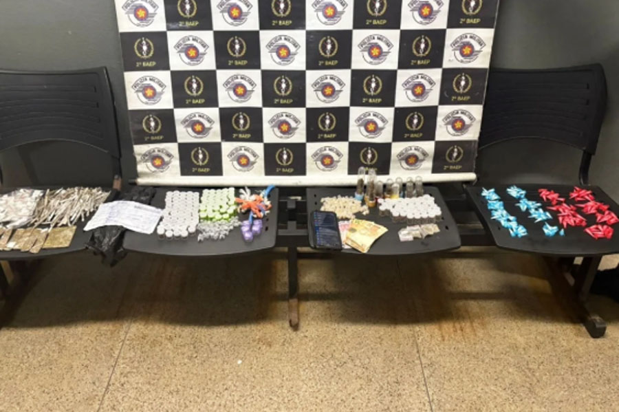 Suspeito de tráfico de drogas é preso durante operação do 2º Baep em São Vicente