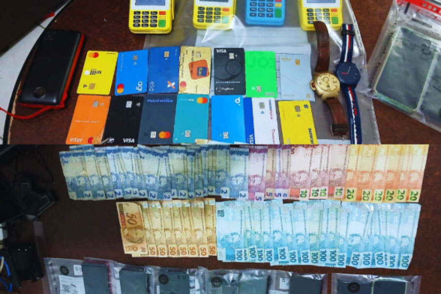 Quadrilha é presa por furto mediante fraude e corrupção de menores em Peruíbe