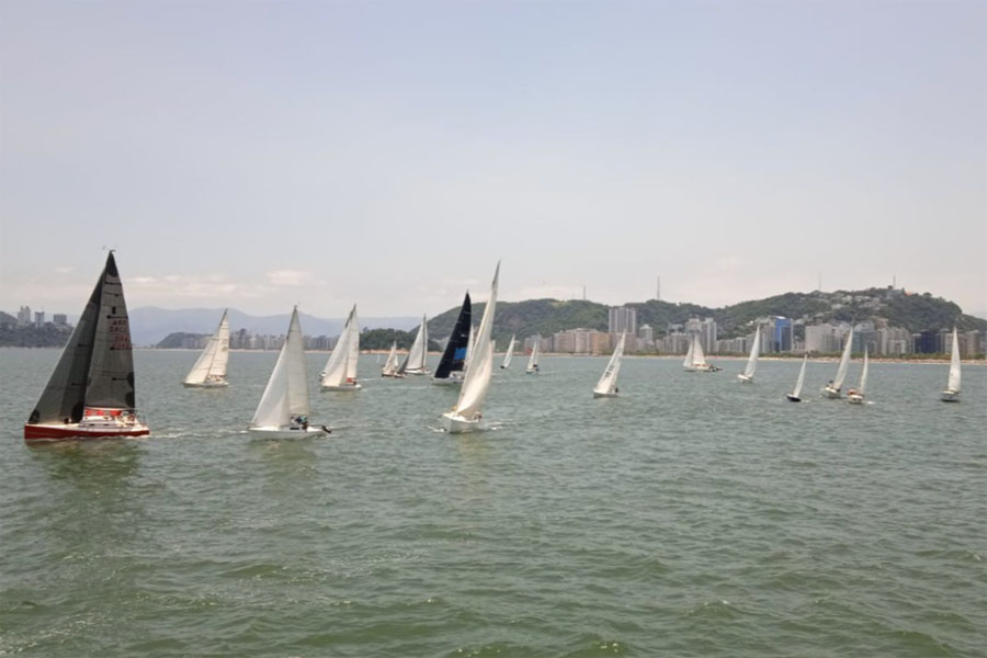 Santos recebe 52ª Regata Marinha do Brasil neste sábado e encerra a temporada de vela