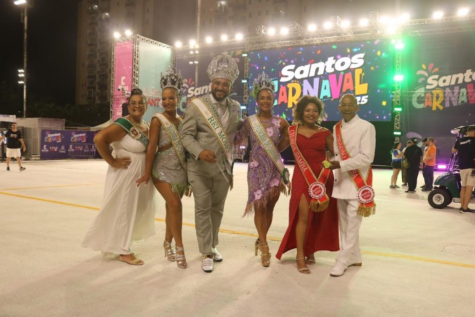 Inscrições do Concurso do Rei Momo, Rainha e Princesa do Santos Carnaval 2026 abrem nesta segunda 