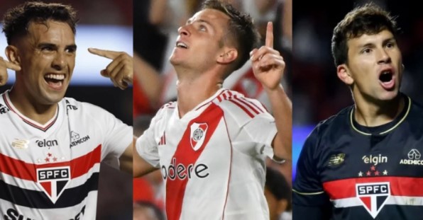São Paulo e River Plate entram em acordo e fecham troca tripla
