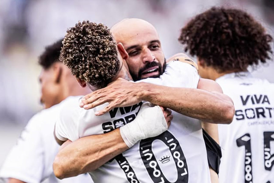 Santos vence Cruzeiro na Vila com dois de Thaciano e garante vaga na Sul-Americana