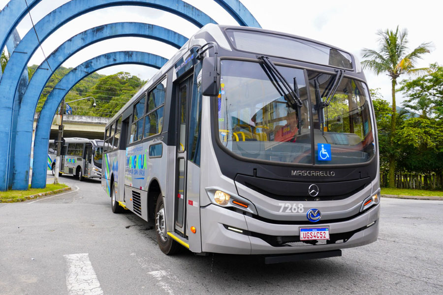 Nova empresa assume transporte público em Mongaguá; novos veículos terão ar-condicionado e Wi-Fi