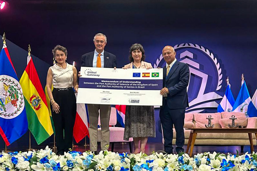 APS trata da criação de corredor verde entre os portos de Santos e Valência