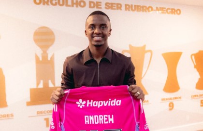 Flamengo anuncia goleiro Andrew, ex-Gil Vicente e Botafogo