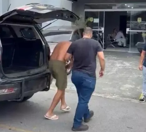 Condenado a quase 20 anos tenta fugir pelo telhado, mas é preso pela Polícia Civil em Mongaguá