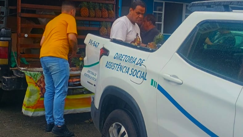 Fiscalização interrompe comércio irregular de frutas em Mongaguá