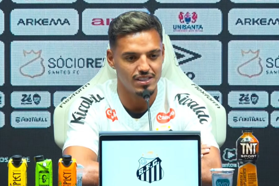 Gabriel Menino quer fazer história pelo 'clube do coração' e elogia Neymar: 'O melhor que vi jogar'