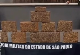 Mulher é presa ao transportar mais de 3 kg de maconha no Morro São Bento, em Santos
