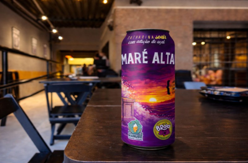 Santistas lançam cerveja artesanal com açaí em homenagem ao aniversário de Santos