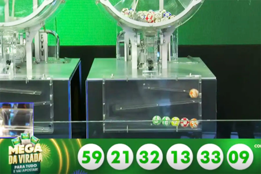 Seis apostas dividirão prêmio de R$ 1 bilhão da Mega da Virada