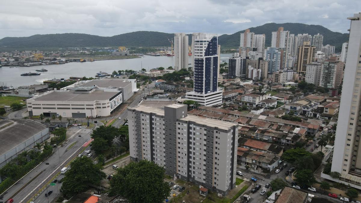 Novo conjunto habitacional é entregue em Santos com 11 andares e 136 apartamentos