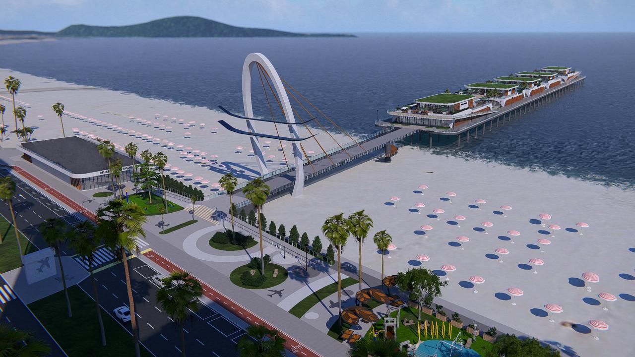 Novo píer promete ser 'cartão-postal' de Praia Grande e deve gerar mais de 2 mil empregos