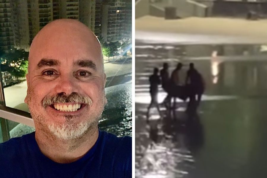 PM da reserva morre após entrar em mar agitado durante a noite em Guarujá