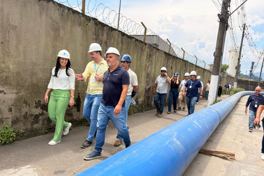 Obra da Travessia Subaquática Santos–Guarujá entra em fase final