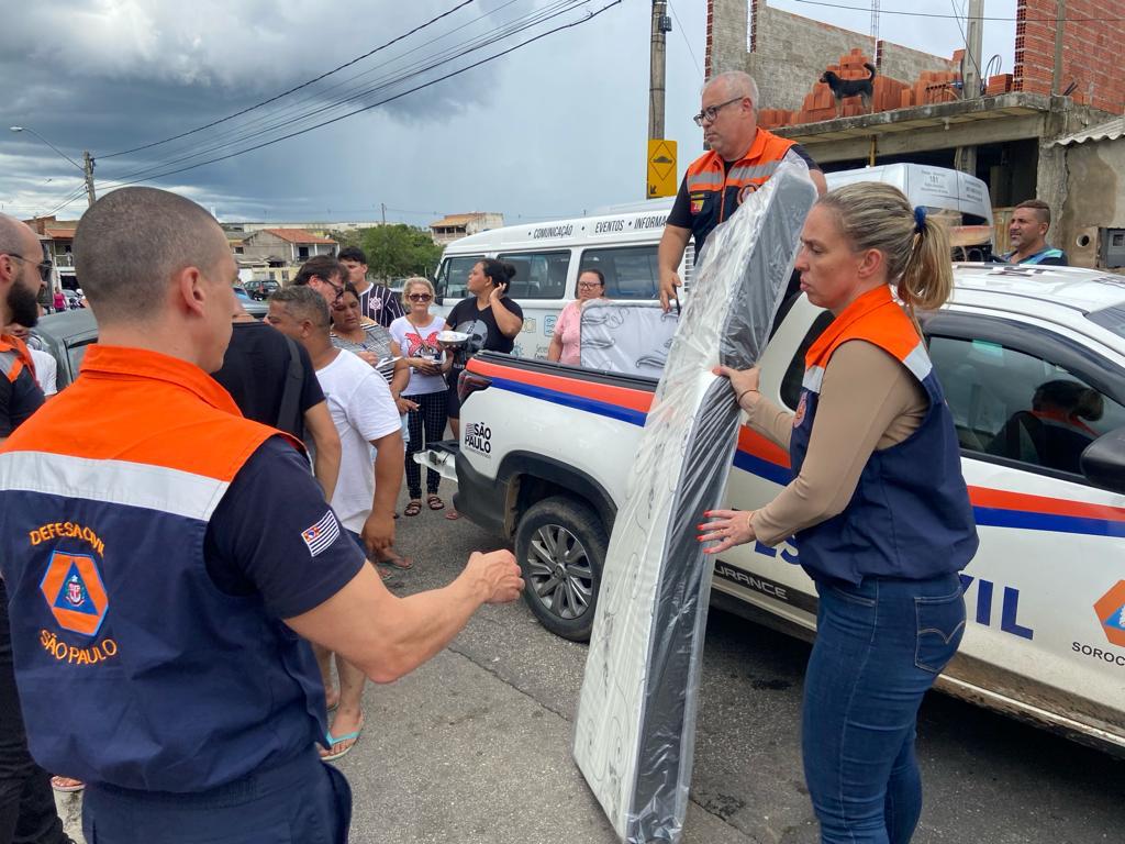 Defesa Civil disponibiliza ajuda humanitária a Mongaguá após chuvas