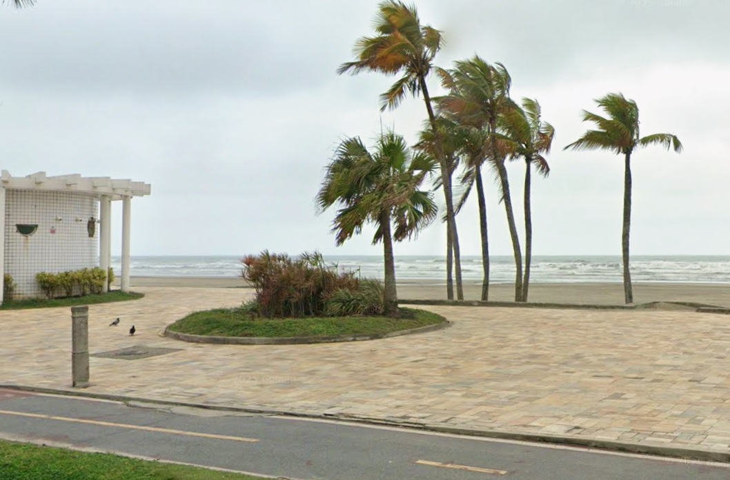 Corpo de homem é encontrado na faixa de areia da Praia Grande; vítima não foi identificada
