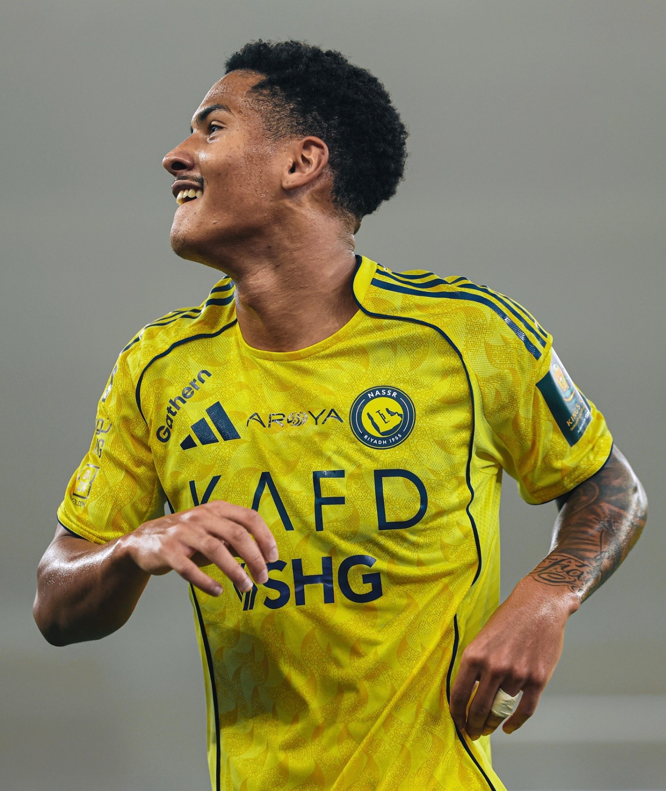 No Al-Nassr, Ângelo vibra com classificação no Copa dos Campeões da AFC Dois