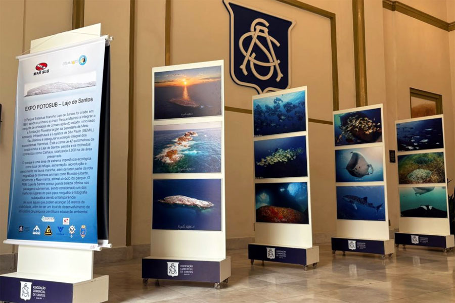 ACS recebe exposição sobre Laje de Santos até 6 de março