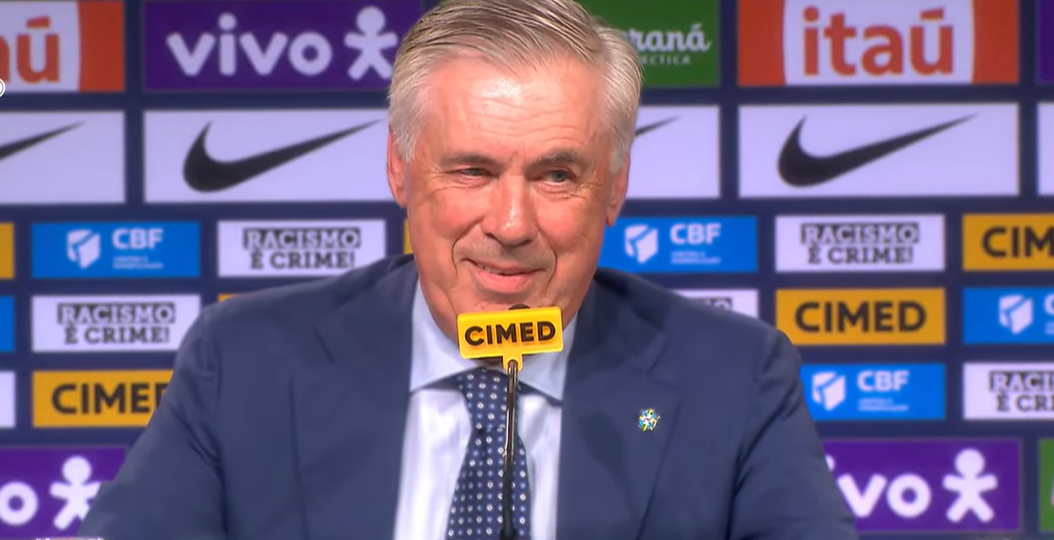 Renovação de Ancelotti é o próximo movimento da CBF para a seleção