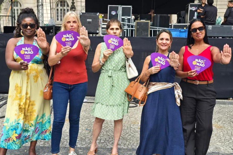 Santos lança campanha contra o assédio durante o Carnaval