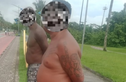 Dupla é presa após furtar 23kg de carne de mercado para vender na praia em Bertioga