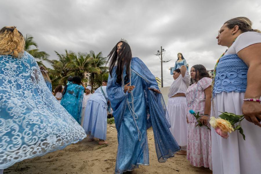 Procissão para Iemanjá acontece neste sábado em Praia Grande
