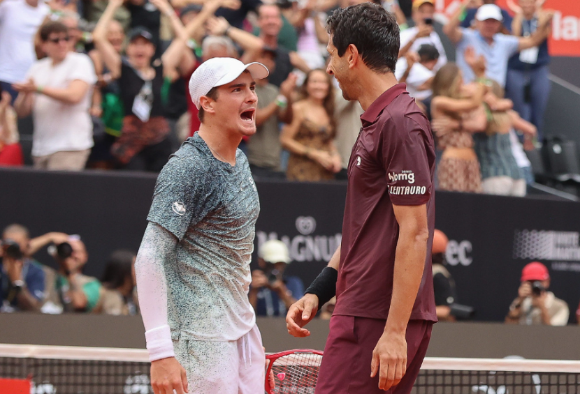 João Fonseca e Marcelo Melo batem dupla alemã e vão à final do Rio Open