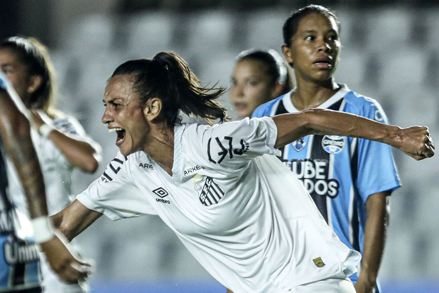 Sereias batem o Grêmio na Vila e estreiam com vitória no Campeonato Brasileiro Feminino