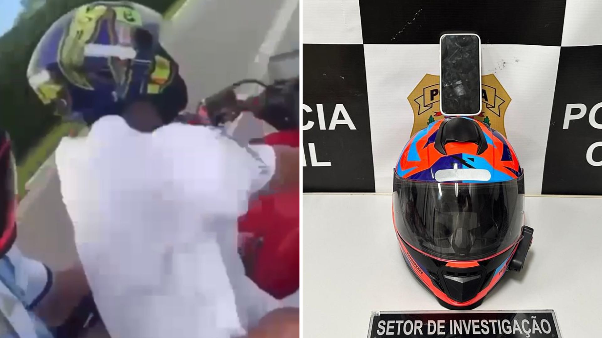 Investigação aponta dupla em roubo de motocicleta BMW em Santos