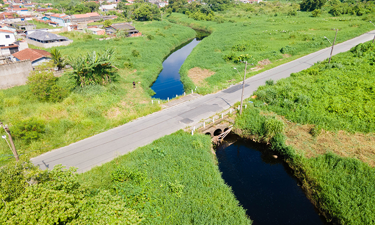 Nova ponte na Avenida Europa deve melhorar drenagem e reduzir alagamentos em Itanhaém