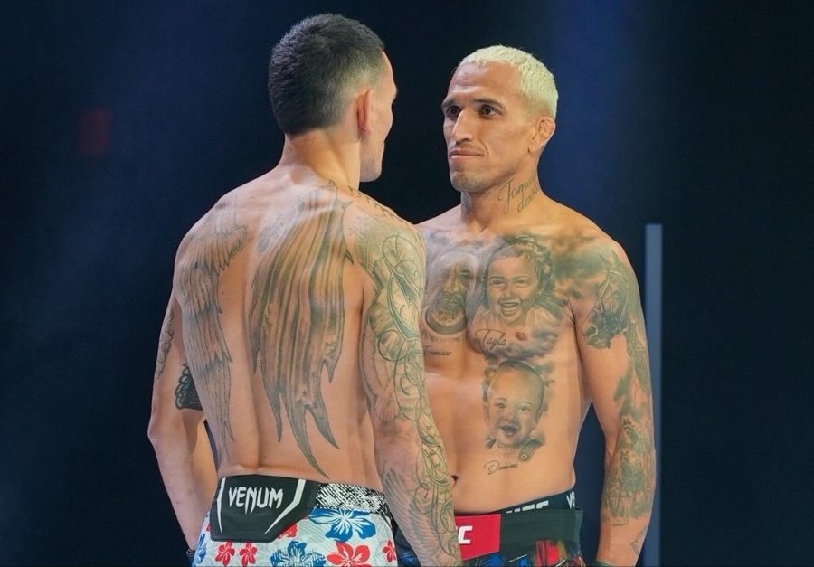 Guarujaense Charles do Bronxs disputa cinturão BMF contra Max Holloway no UFC 326; saiba onde assistir