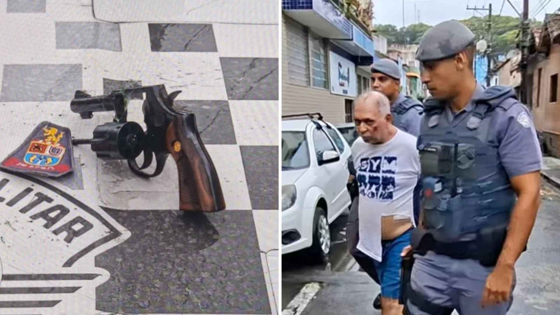 Idosa agredida com a filha relata ameaça após esconder arma do marido: “Falou que ia me matar”