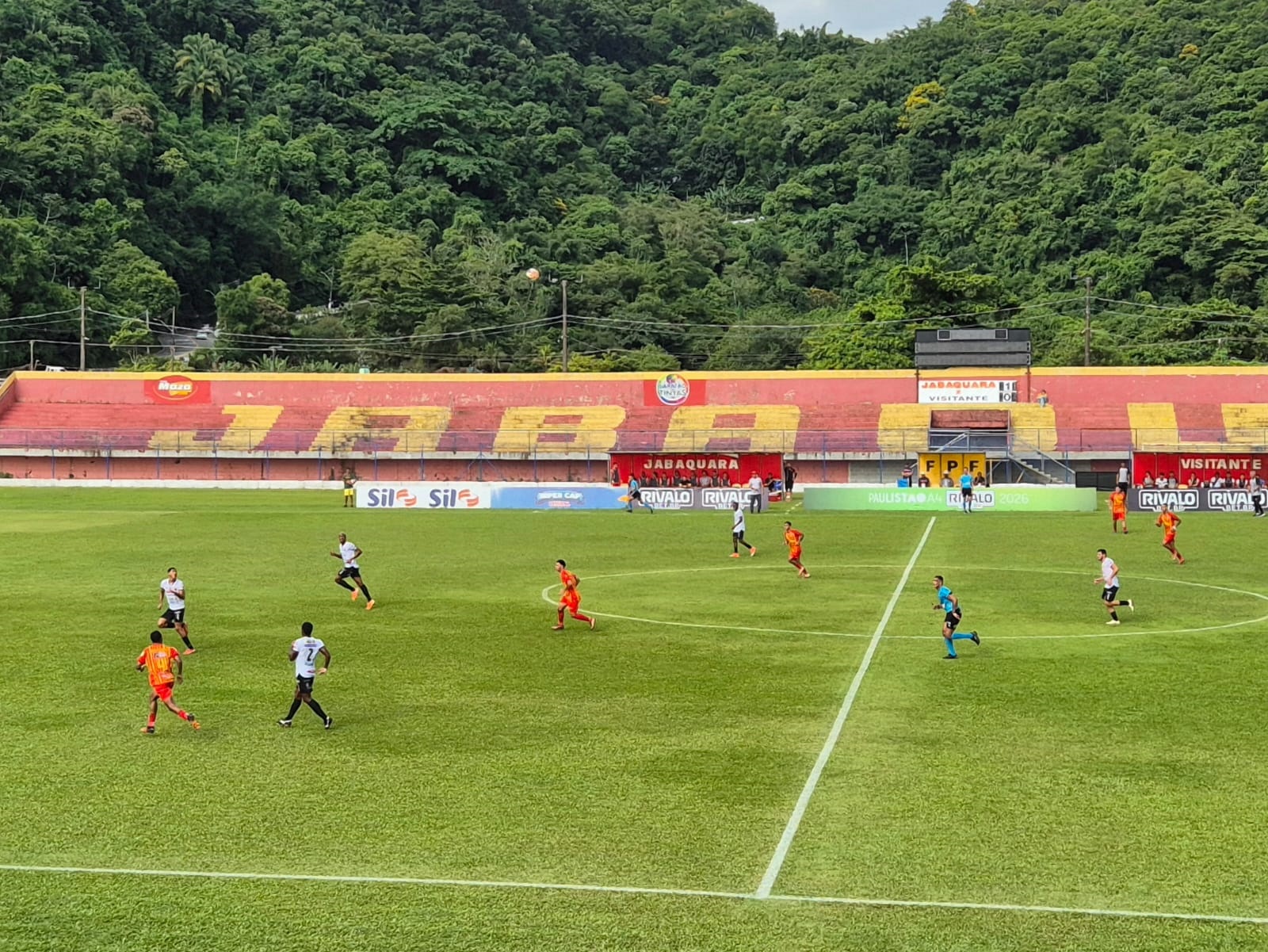 Jabaquara sai na frente, mas cede empate ao Taquaritinga na Caneleira pela Série A4
