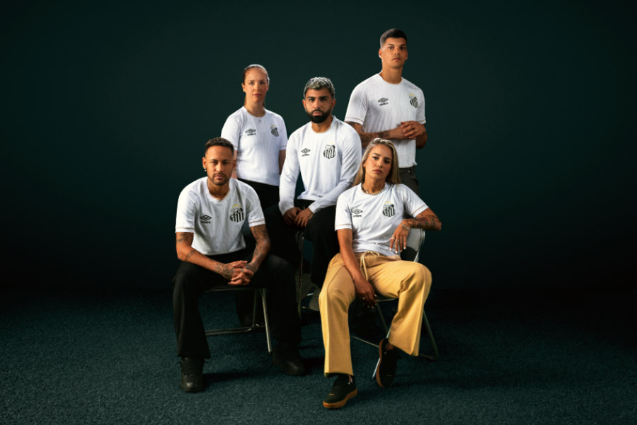 Inspirado na brasilidade, Santos lança sua nova camisa branca para a temporada 2026