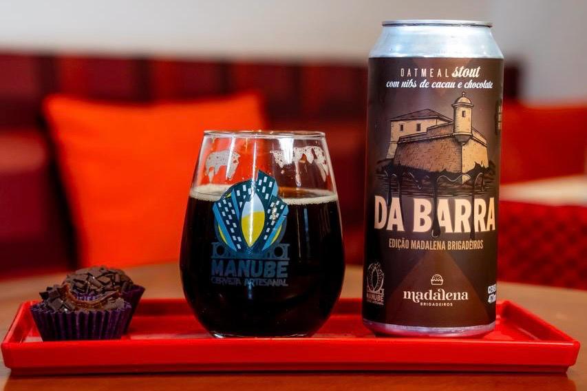 Cervejaria Manube e Madalena Brigadeiros unem forças no lançamento da cerveja 